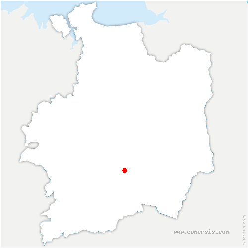 carte de localisation de Bourgbarré
