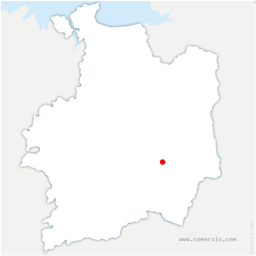 carte de localisation de Chancé