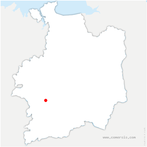 carte de localisation de Chapelle-Bouëxic