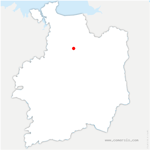 carte de localisation de Dingé