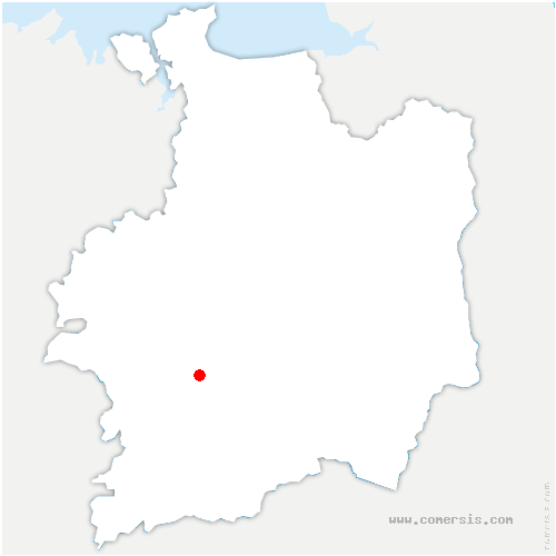 carte de localisation de Guichen