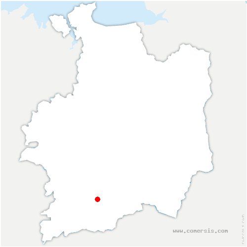 carte de localisation de Messac