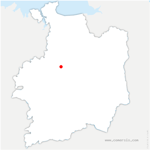 carte de localisation de Mézière