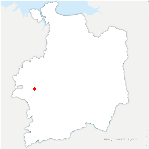 carte de localisation de Monterfil