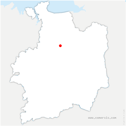 carte de localisation de Montreuil-sur-Ille