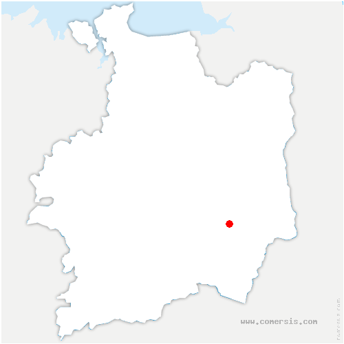 carte de localisation de Moulins