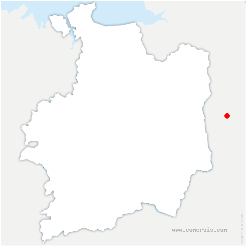 carte de localisation de Pleslin-Trigavou