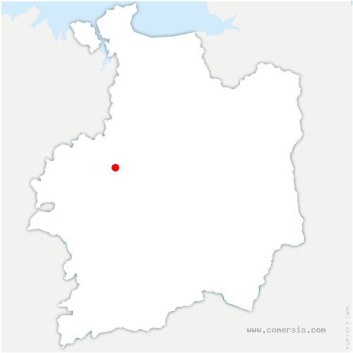 carte de localisation de Pleumeleuc
