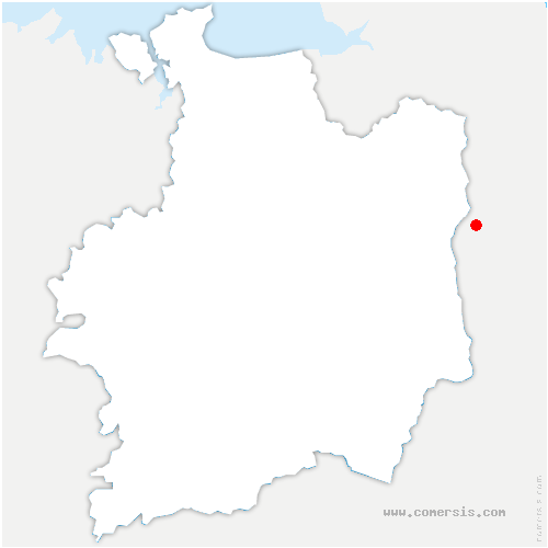 carte de localisation de Réminiac