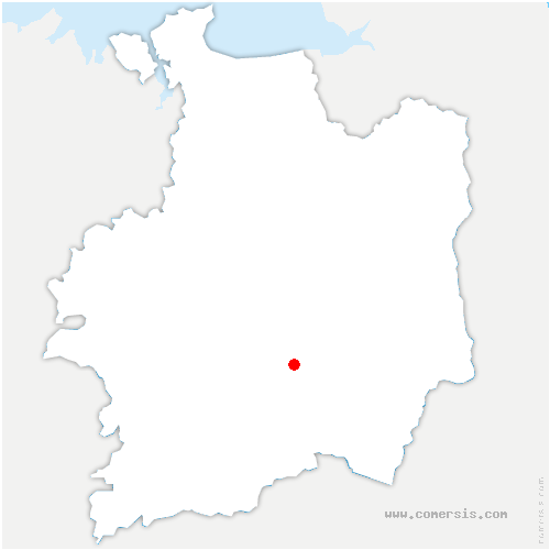 carte de localisation de Saint-Armel