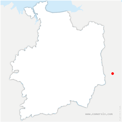 carte de localisation de Saint-Jean-la-Poterie