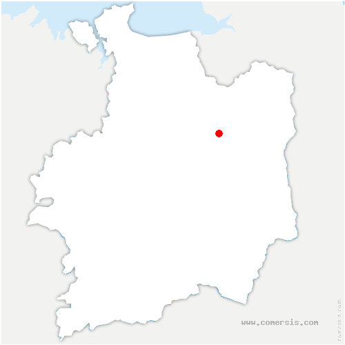 carte de localisation de Saint-Marc-sur-Couesnon