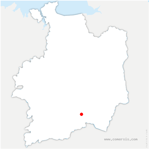 carte de localisation de Tresbœuf