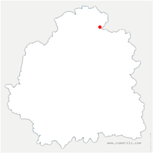 carte de localisation de Bagneux