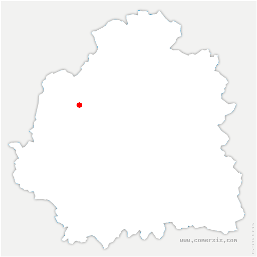 carte de localisation de Cerbois