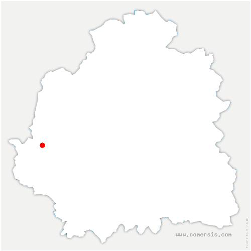 carte de localisation de Lingé