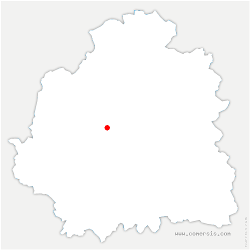 carte de localisation de Montgermont