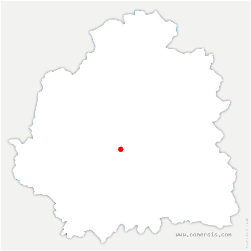 carte de localisation de Pérouille
