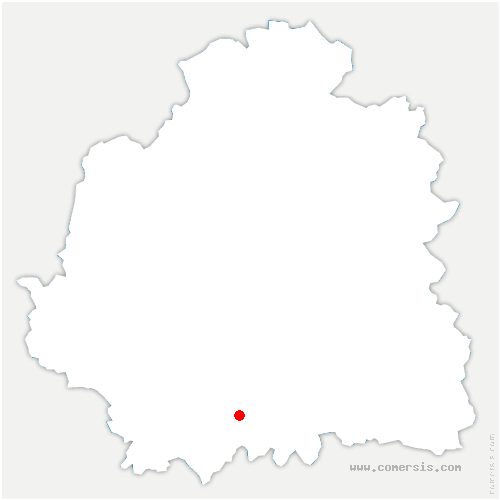 carte de localisation de Saint-Aignan