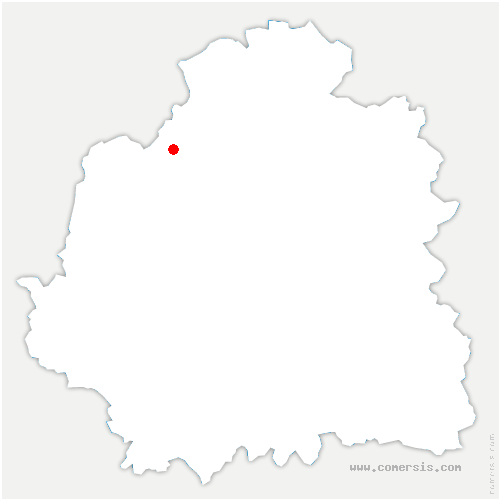 carte de localisation de Saint-Laurent