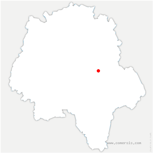 carte de localisation de Cigogné