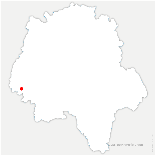 carte de localisation de Cinais