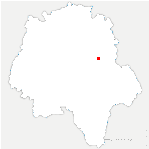 carte de localisation de Dierre