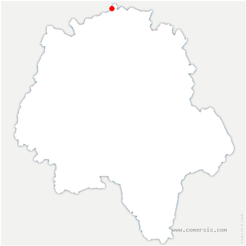 carte de localisation d'Épeigné-sur-Dême