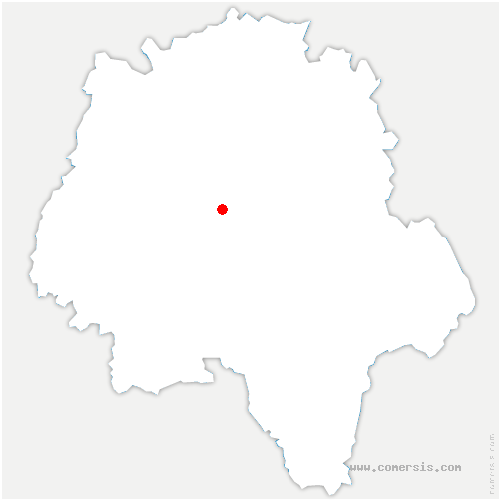 carte de localisation de Monts