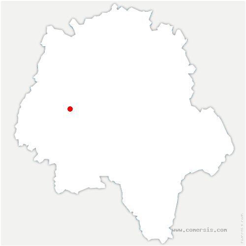 carte de localisation de Rivarennes