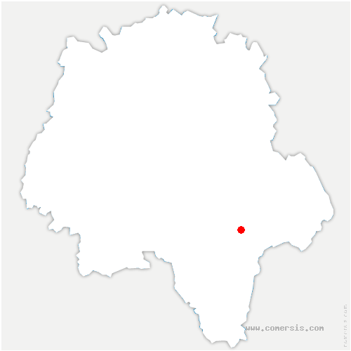 carte de localisation de Saint-Senoch
