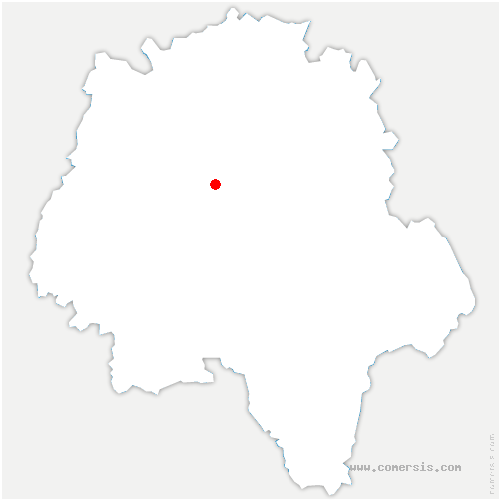 carte de localisation de Savonnières