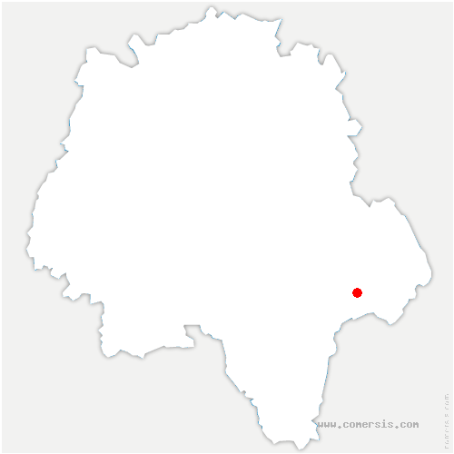 carte de localisation de Sennevières