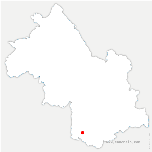 carte de localisation de Chichilianne