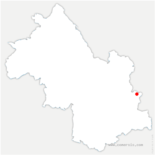 carte de localisation de Clavans-en-Haut-Oisans