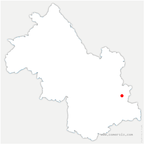 carte de localisation du Freney-d'Oisans