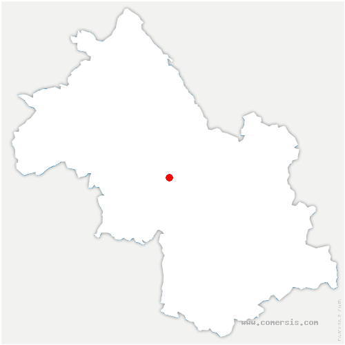 carte de localisation de Lozanne