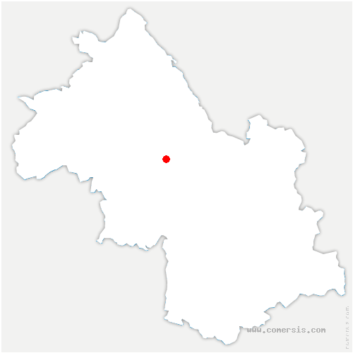 carte de localisation de Marcy