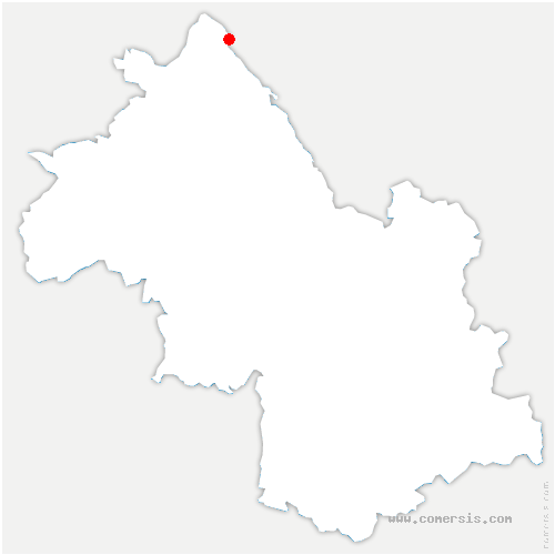 carte de localisation de Montalieu-Vercieu