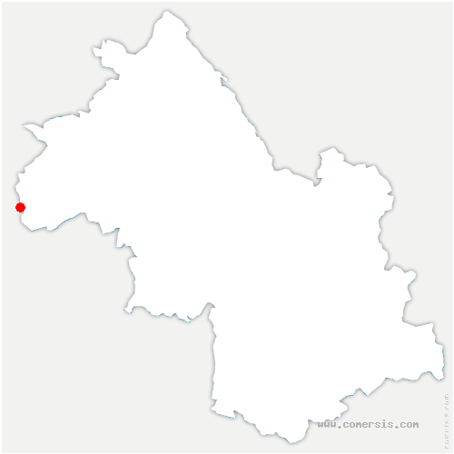 carte de localisation de Péage-de-Roussillon