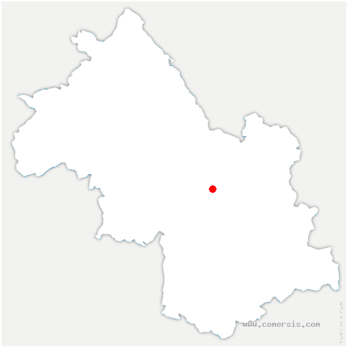 carte de localisation de Saint-Martin-le-Vinoux