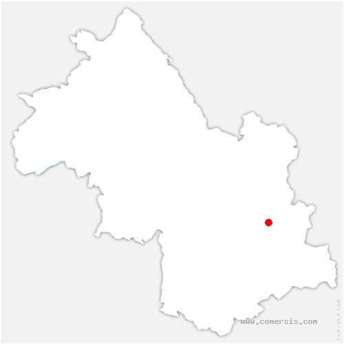 carte de localisation de Villard-Reculas