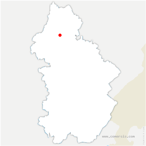 carte de localisation de Augerans