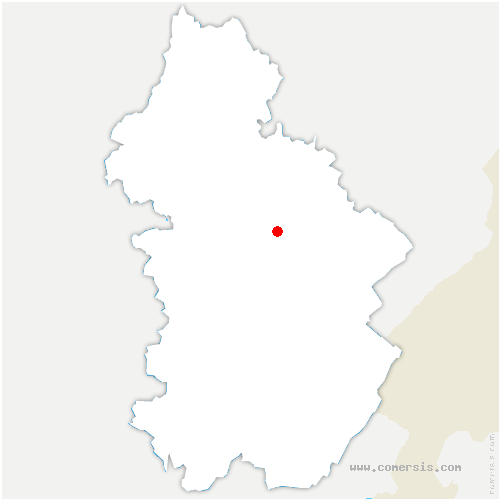 carte de localisation de Besain