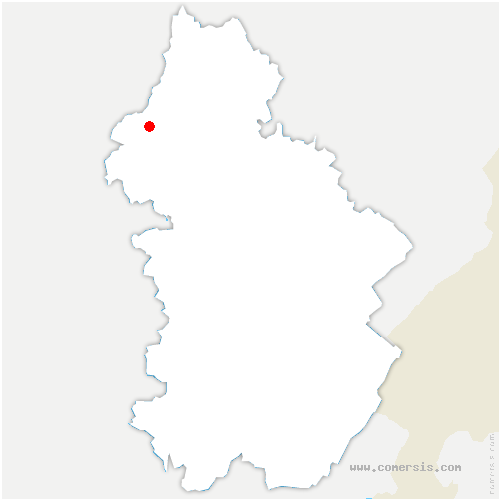 carte de localisation de Bonnay