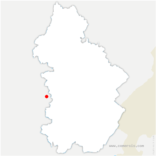 carte de localisation de la Chapelle-Saint-Quillain