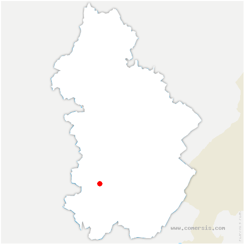 carte de localisation de Chavéria