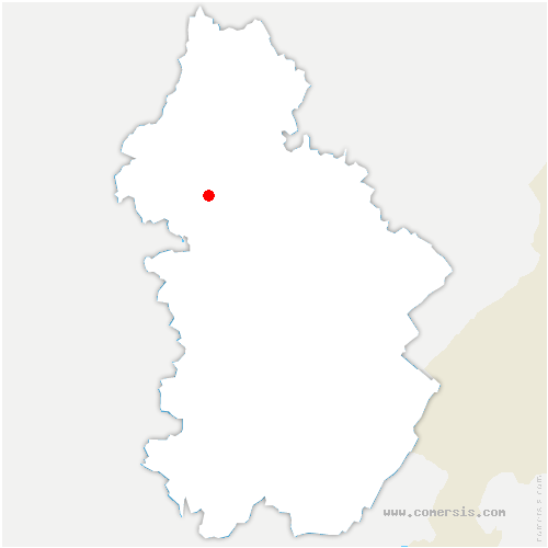 carte de localisation de Deschaux