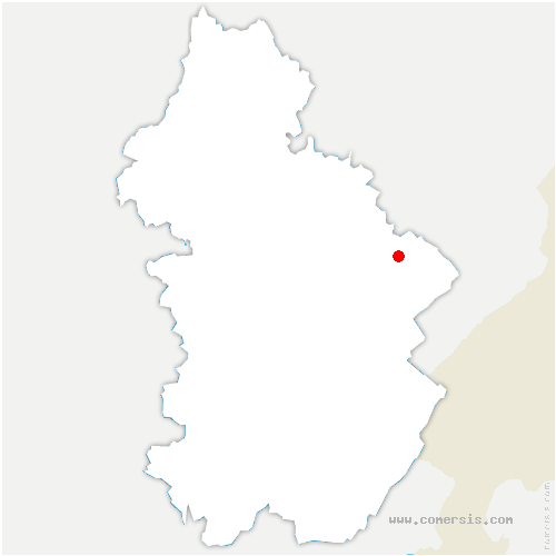carte de localisation d'Esserval-Combe