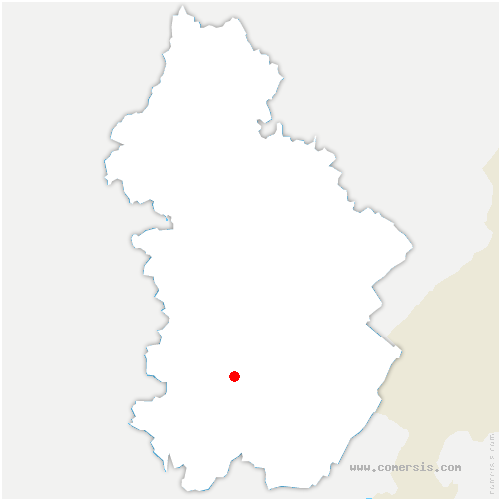 carte de localisation de Labergement-Sainte-Marie